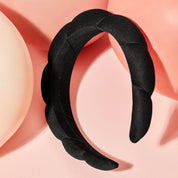 KITSCH Puffy Headband - Diadema nube negra