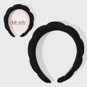 KITSCH Puffy Headband - Diadema nube negra