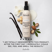 KITSCH Moisturizing Argan Milk Leave-In Conditioner - Acondicionador hidratante de leche de argán sin aclarado