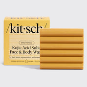 KITSCH Brightening Kojic Acid Face & Body Wash Bar - Barra facial y corporal de ácido kójico