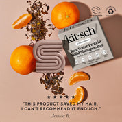 KITSCH Strengthening Rice Water Protein Solid Shampoo Bar - Champú en barra de agua de arroz para el crecimiento del cabello