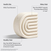 KITSCH Strengthening Rice Water Protein Solid Conditioner Bar - Acondicionador en barra de agua de arroz para el crecimiento del cabello