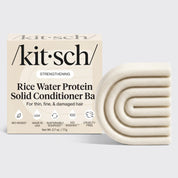 KITSCH Strengthening Rice Water Protein Solid Conditioner Bar - Acondicionador en barra de agua de arroz para el crecimiento del cabello
