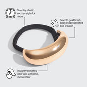 KITSCH Metal Medium Cloud Cuff - Gold