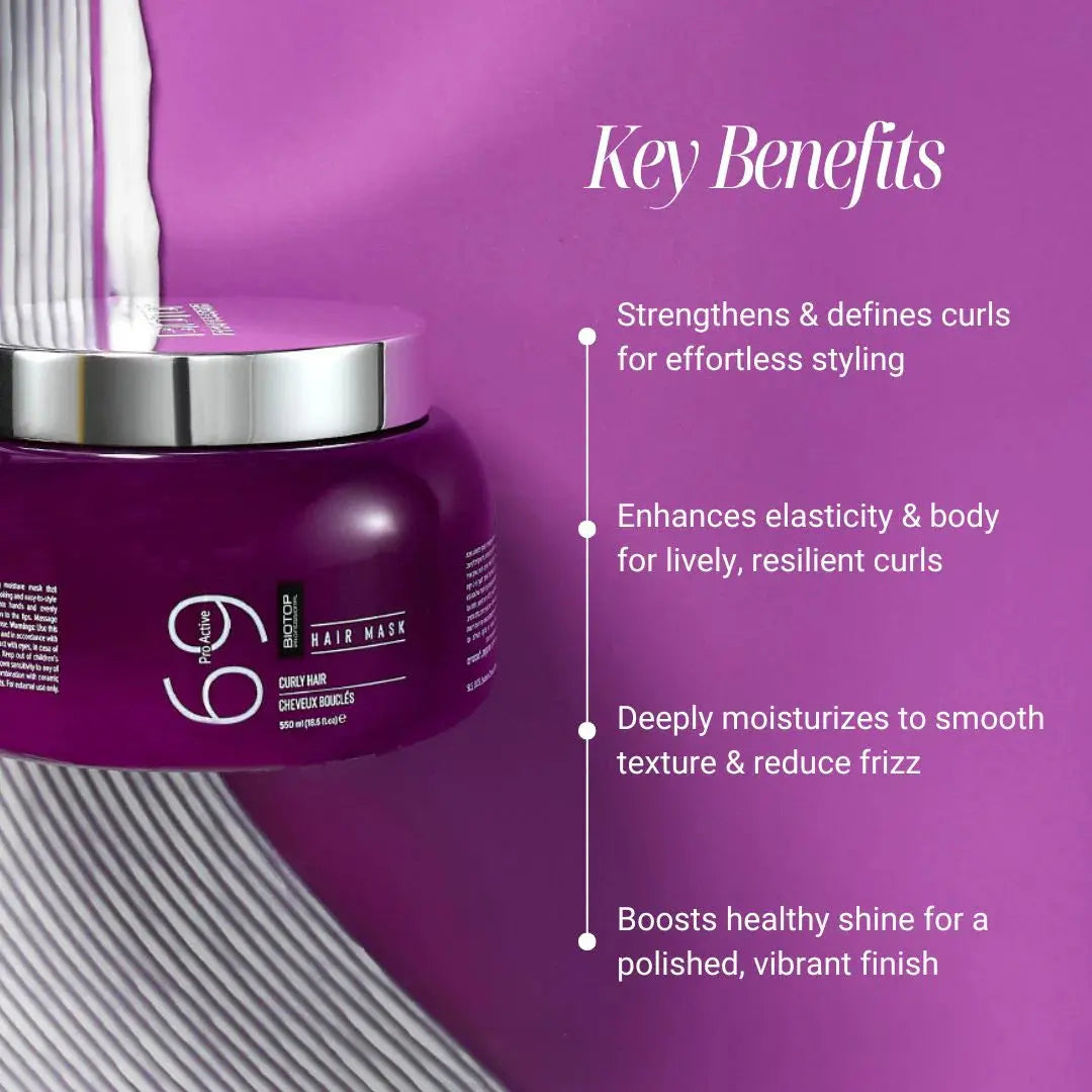 BIOTOP 69 - Curly Hair Mask NAZ Beauty Shop Panama