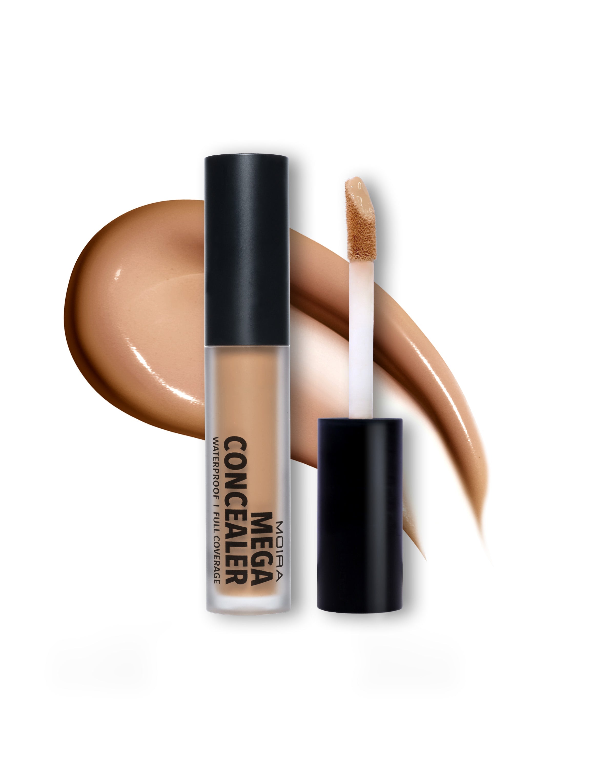 MOIRA Mega Waterproof Concealer – Corrector Líquido de Alta Cobertura Resistente al Agua | Makeup
