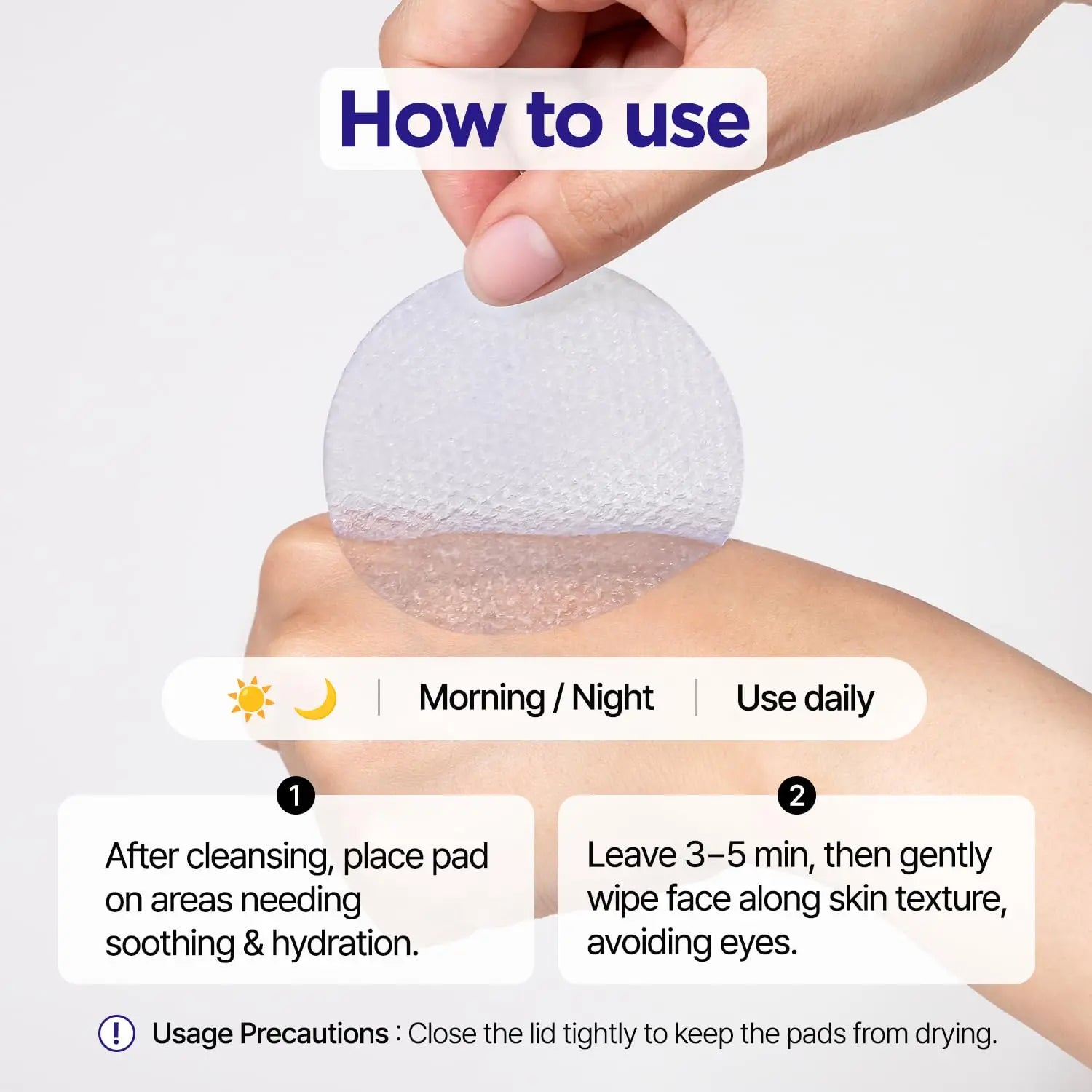 PONG DANG Azulene Gel Toner Pad NAZ Beauty Shop Panama