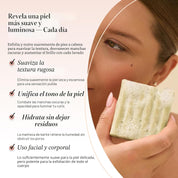 KITSCH Resurfacing Glycolic Acid Face & Body Wash Bar - Barra de Jabón de Lavado de Cara y Cuerpo de Ácido Glicólico