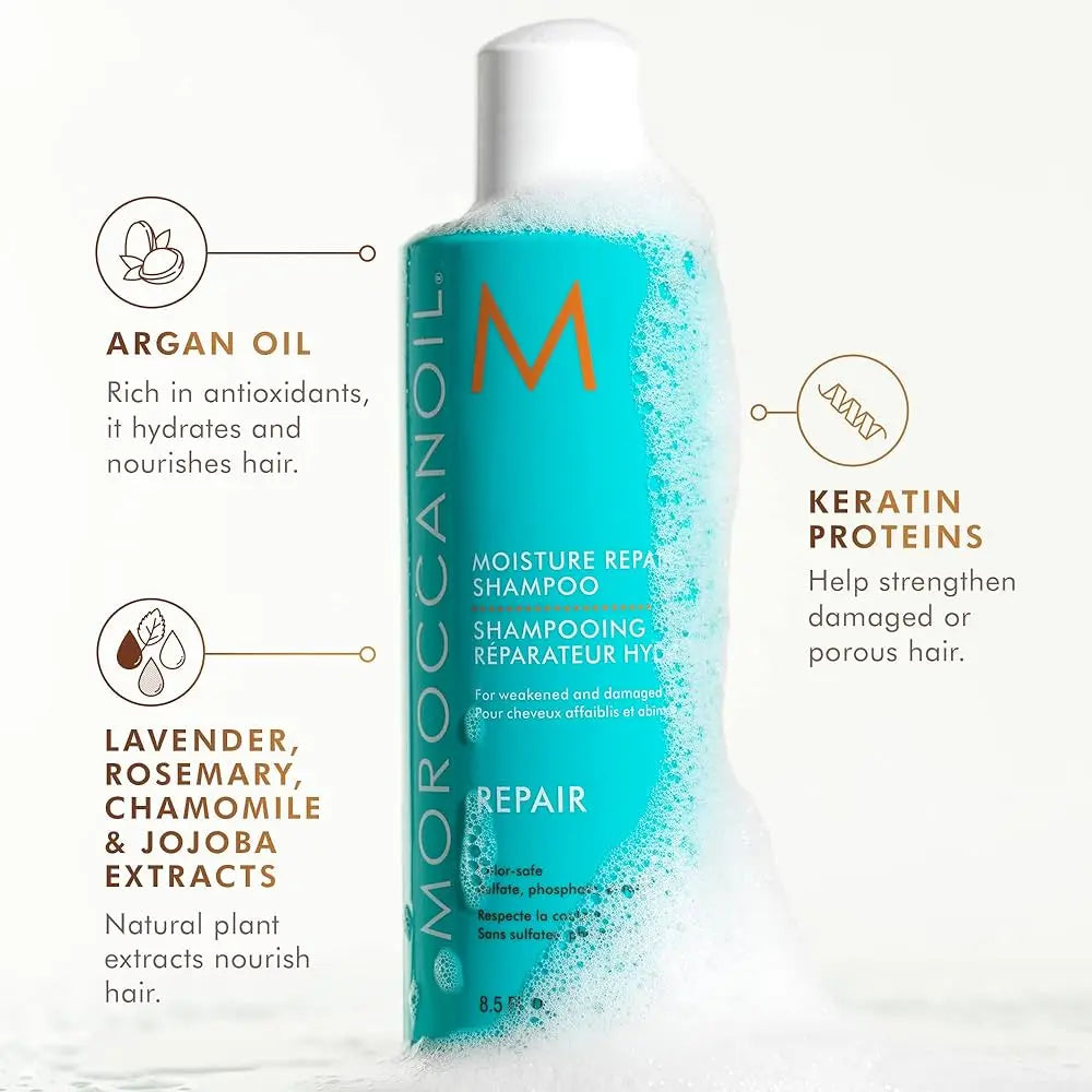 MOROCCANOIL Moisture Repair Shampoo NAZ Beauty Shop Panama