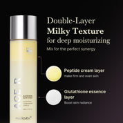 MEDICUBE Age-R Glutathione Glow Toner – Tónico Iluminador con Glutatión Luminosidad y Antioxidante | K-Beauty Skincare