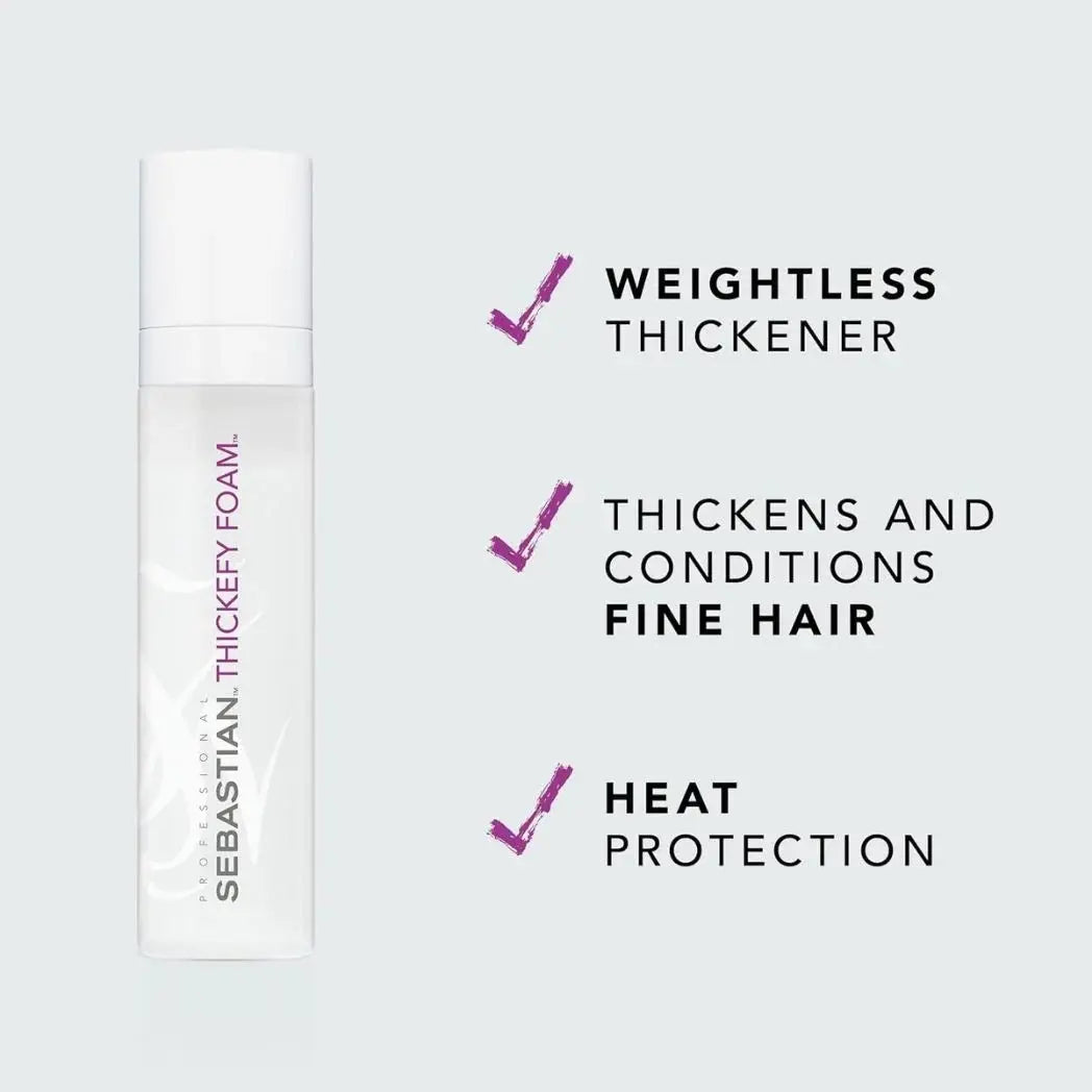 SEBASTIAN Thickefy Foam Mousse NAZ Beauty Shop Panama