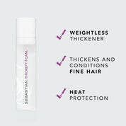 SEBASTIAN Thickefy Foam Mousse NAZ Beauty Shop Panama