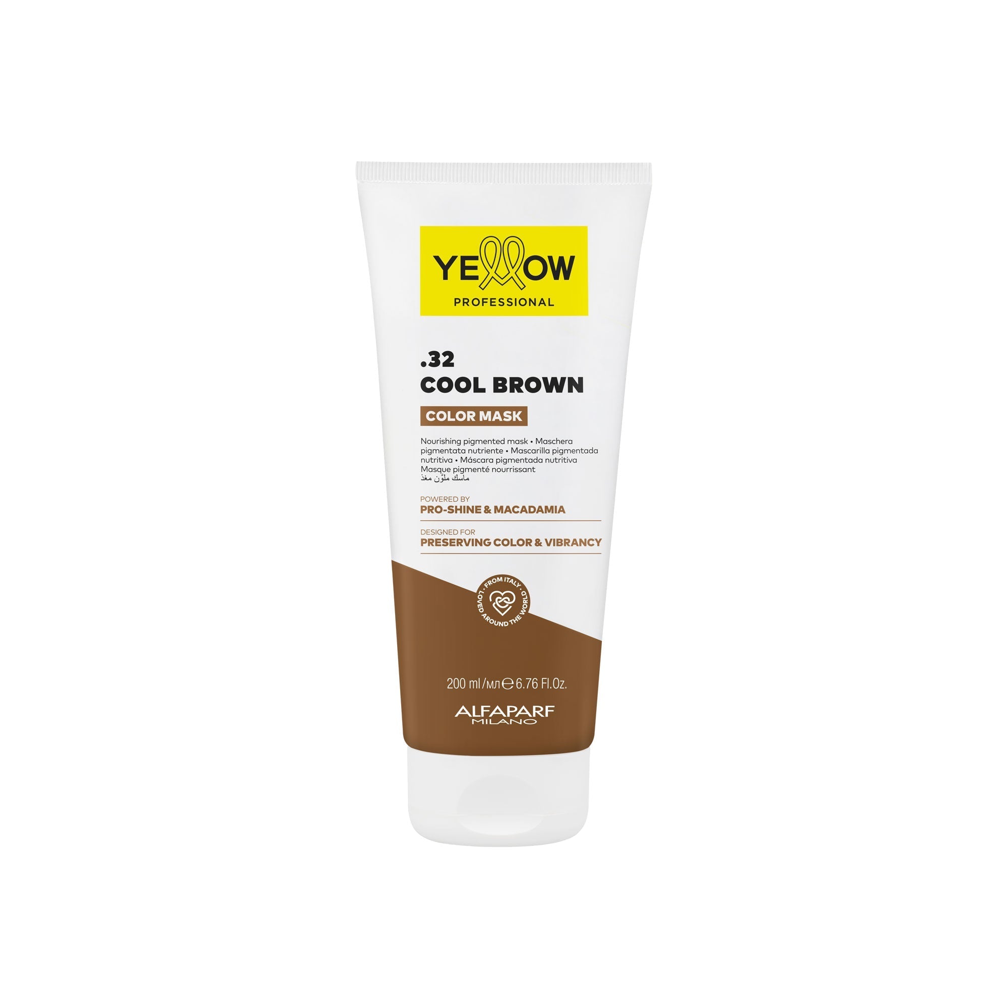 YELLOW Color Mask Cool Brown