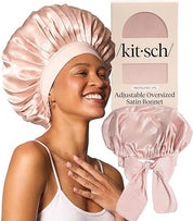 KITSCH Oversized Satin Bonnet