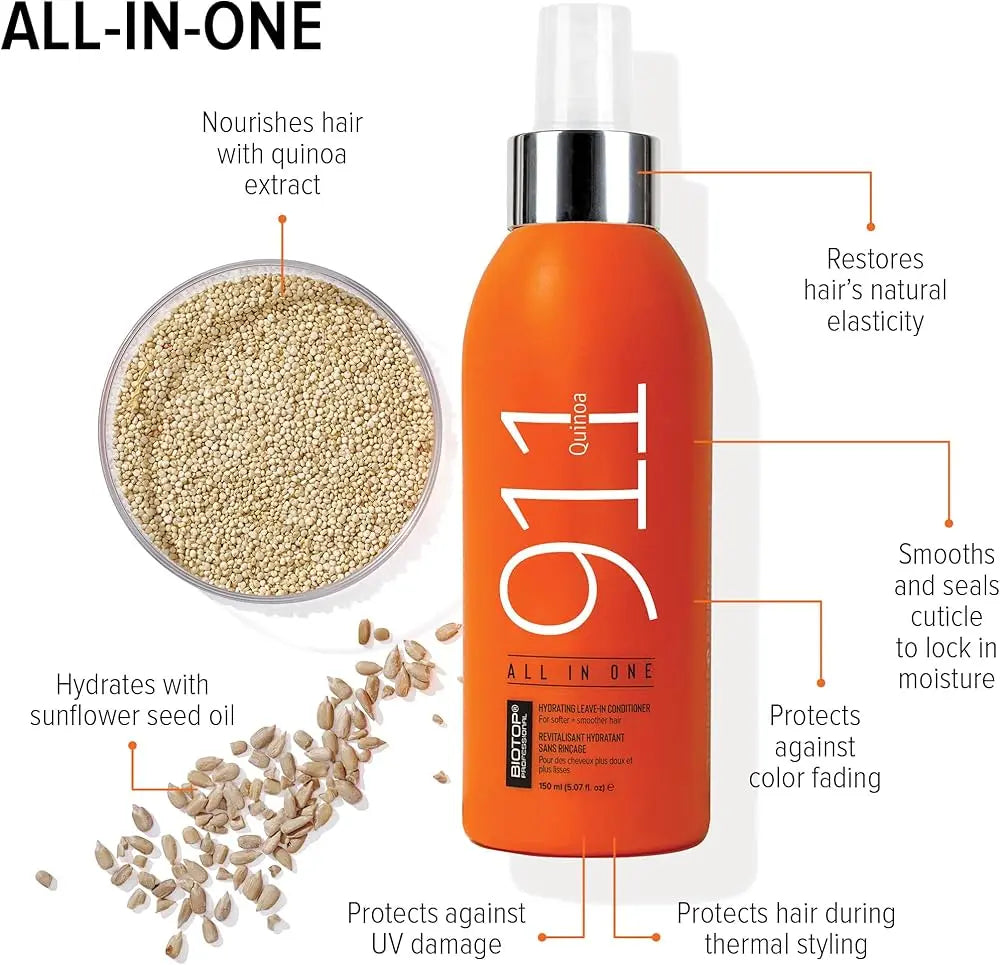BIOTOP 911 Quinoa All In One Treatment NAZ Beauty Shop Panama