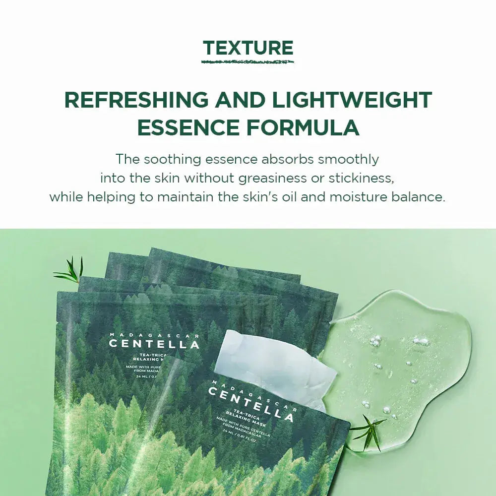 SKIN1004 Madagascar Centella Tea-Trica Relaxing Mask NAZ Beauty Shop Panama