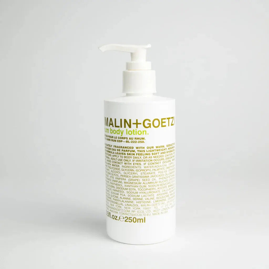 MALIN GOETZ Rum Body Lotion NAZ Beauty Shop Panama