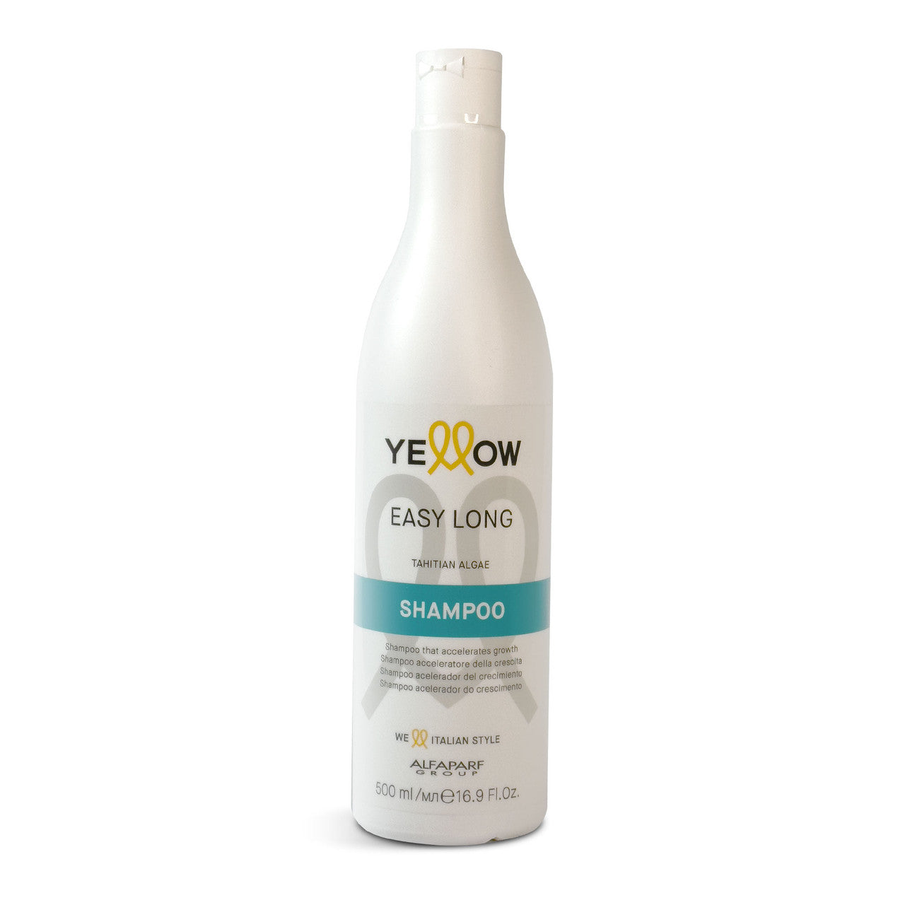 YELLOW Shampoo Easy Long champú acelerador de crecimiento con alga tahitiana en Panamá — NAZ Beauty Shop