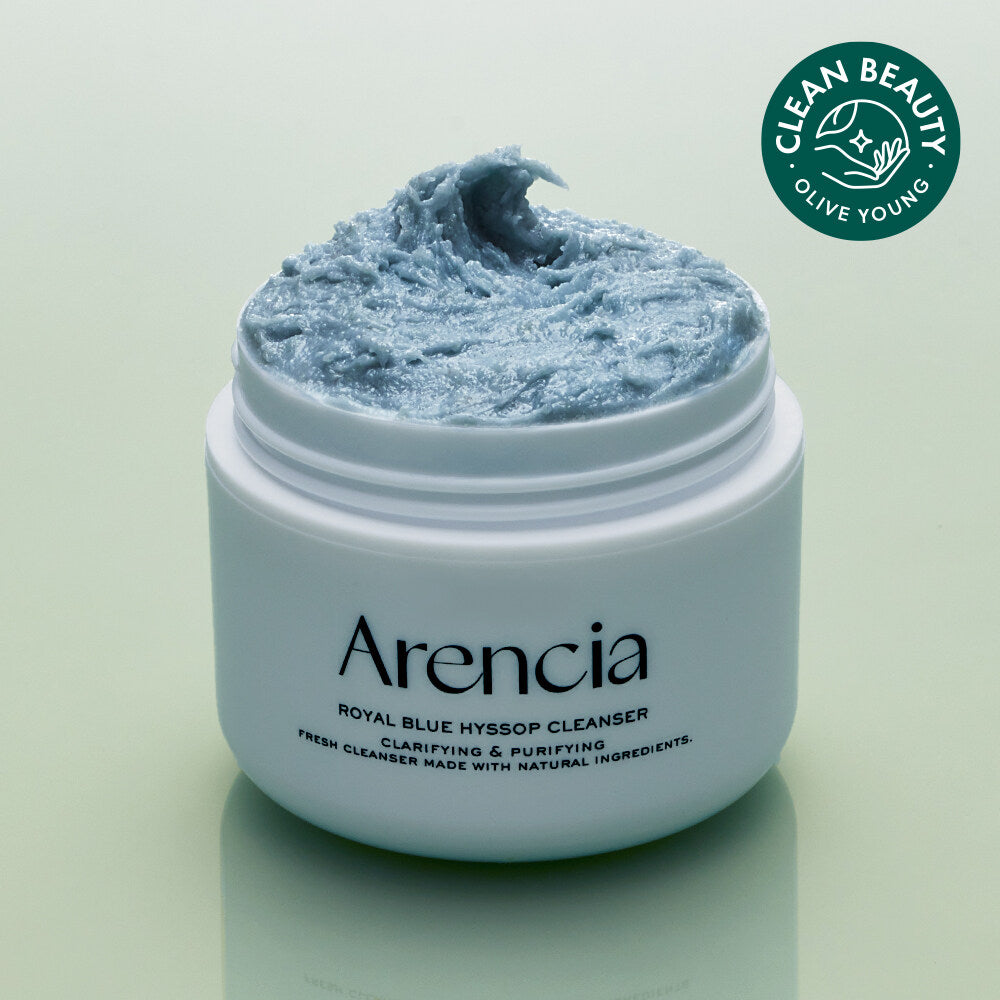 ARENCIA Blue Hyssop Rice Mochi Cleanser 120g Limpiador Coreano en Panamá — NAZ Beauty Shop