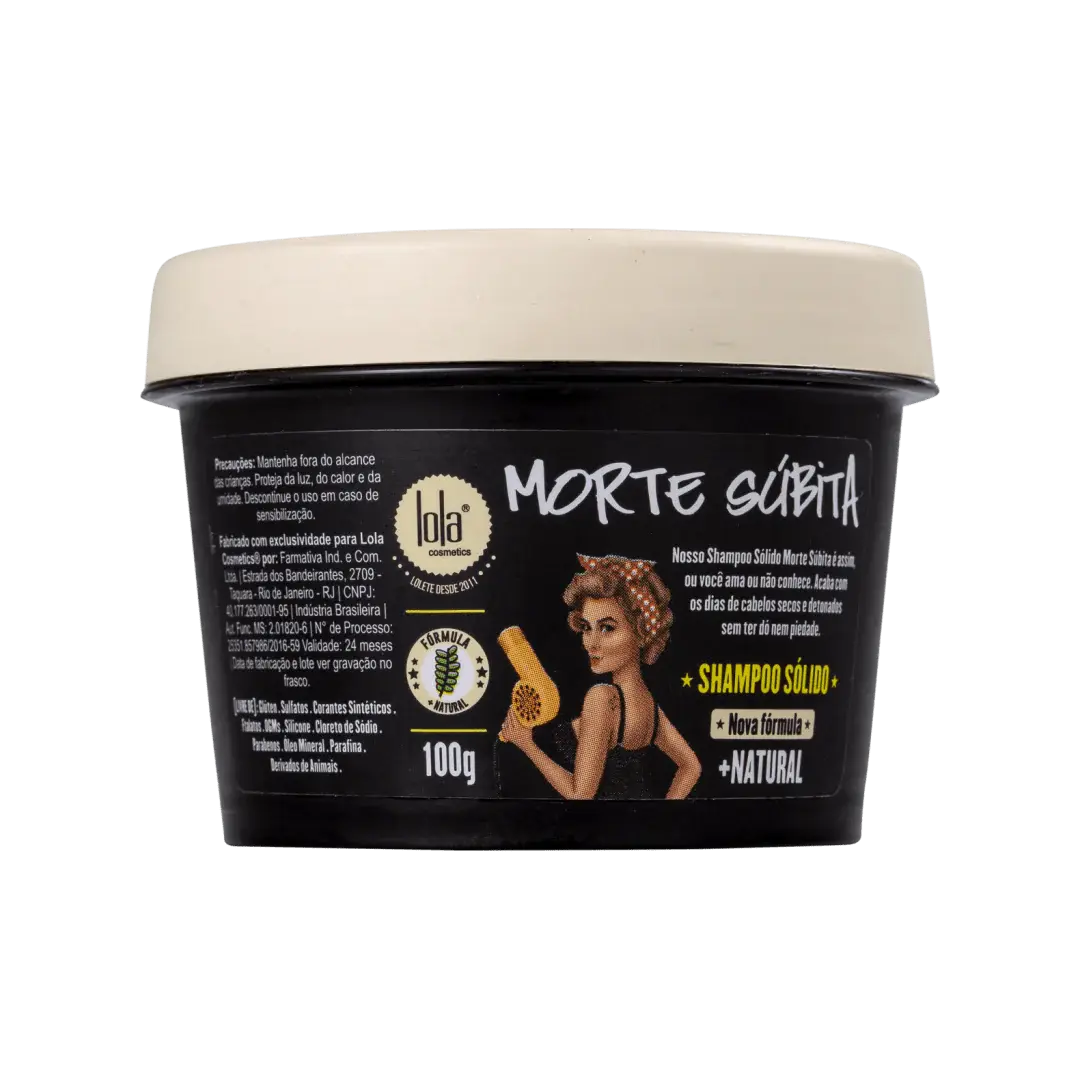 LOLA Morte Súbita Shampoo Solido NAZ Beauty Shop Panama
