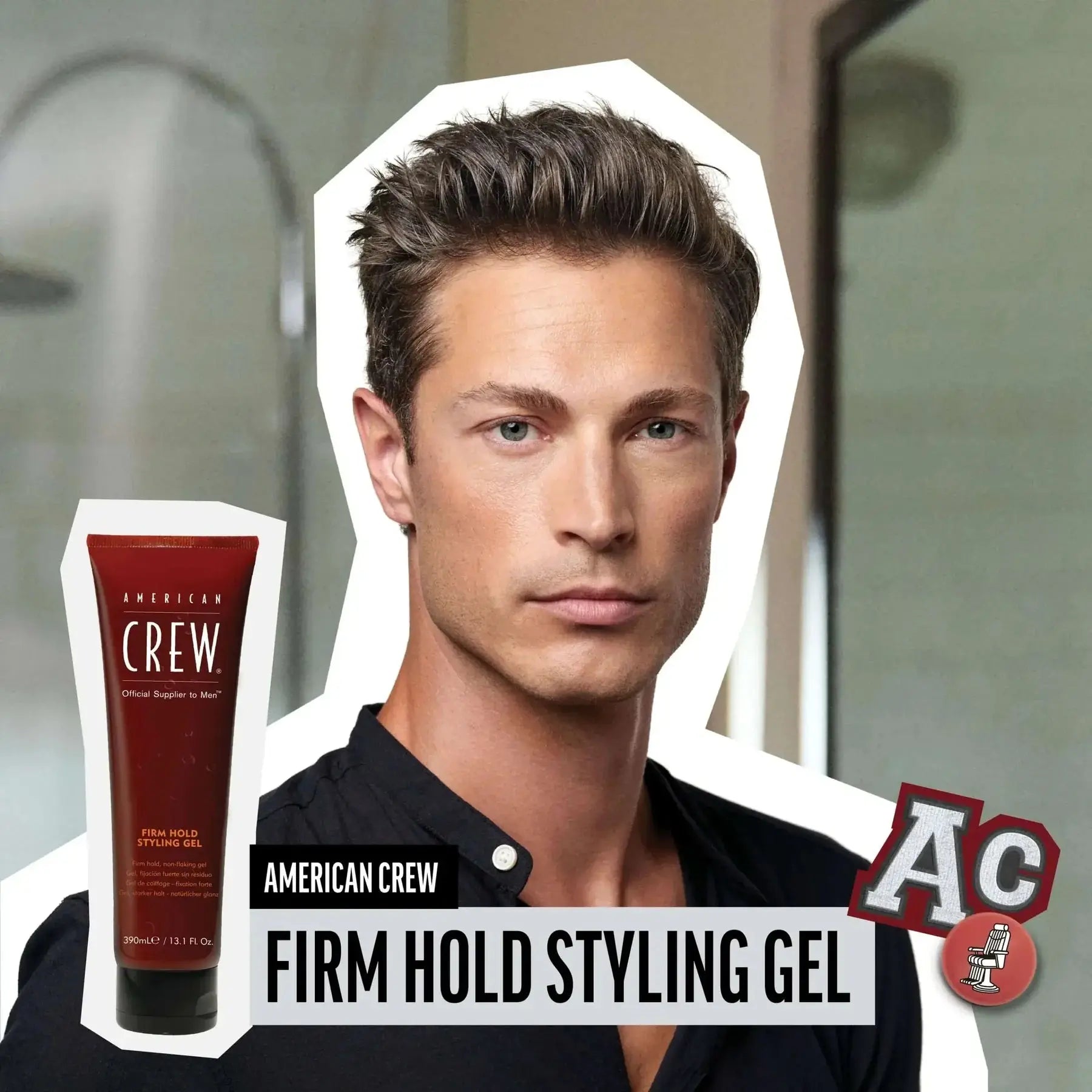 AMERICAN CREW Firm Hold Styling Gel 8.45 oz. NAZ Beauty Shop Panama