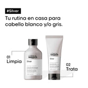 L'Oréal Professionnel Silver Conditioner vista frontal del envase 200ml