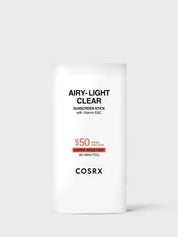 COSRX Peptide Airy-Light Clear Sunscreen Stick – barra solar transparente peptidos sin residuo blanco NAZ Beauty Shop Panama