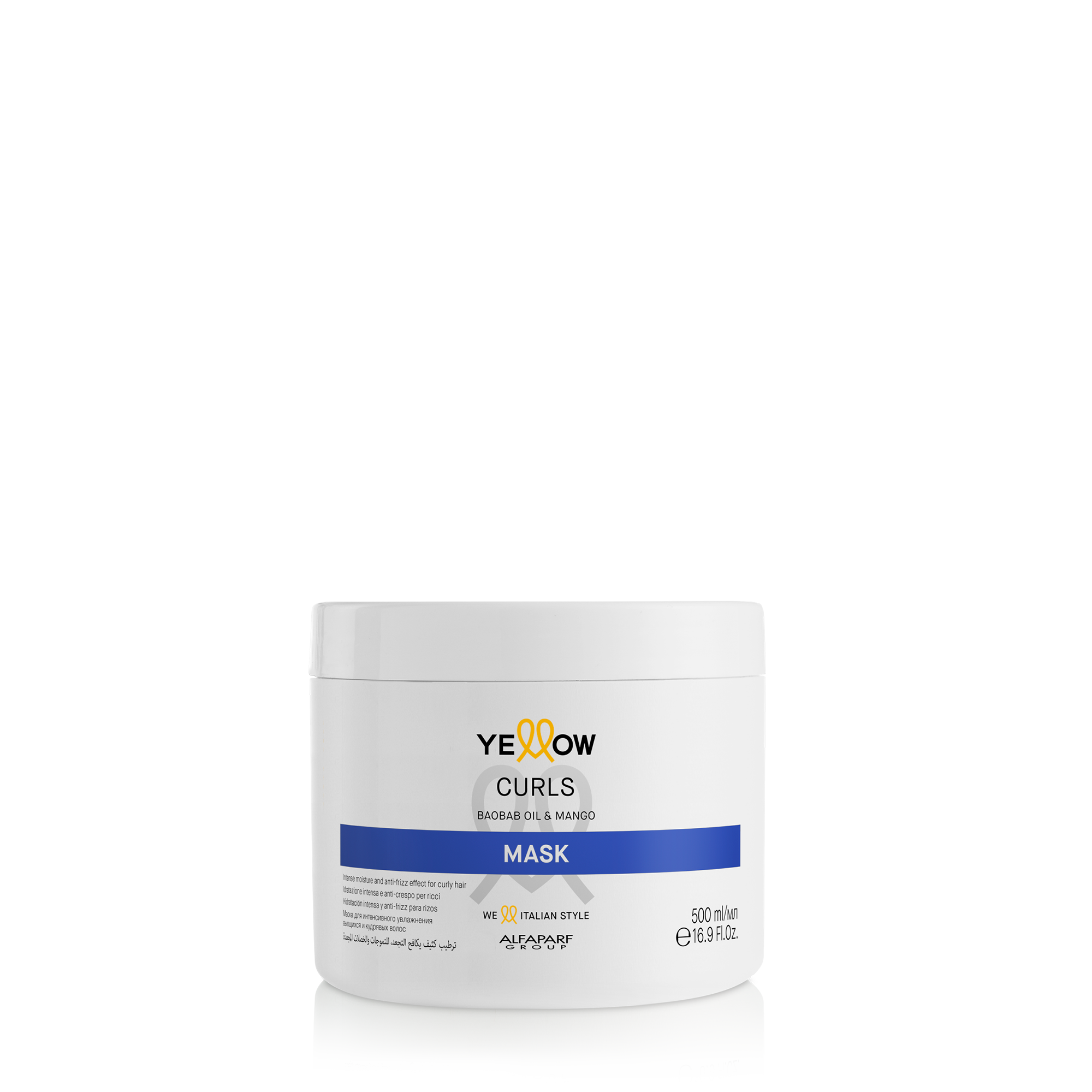 YELLOW Curly Mask mascarilla hidratante rizos en Panamá — NAZ Beauty Shop