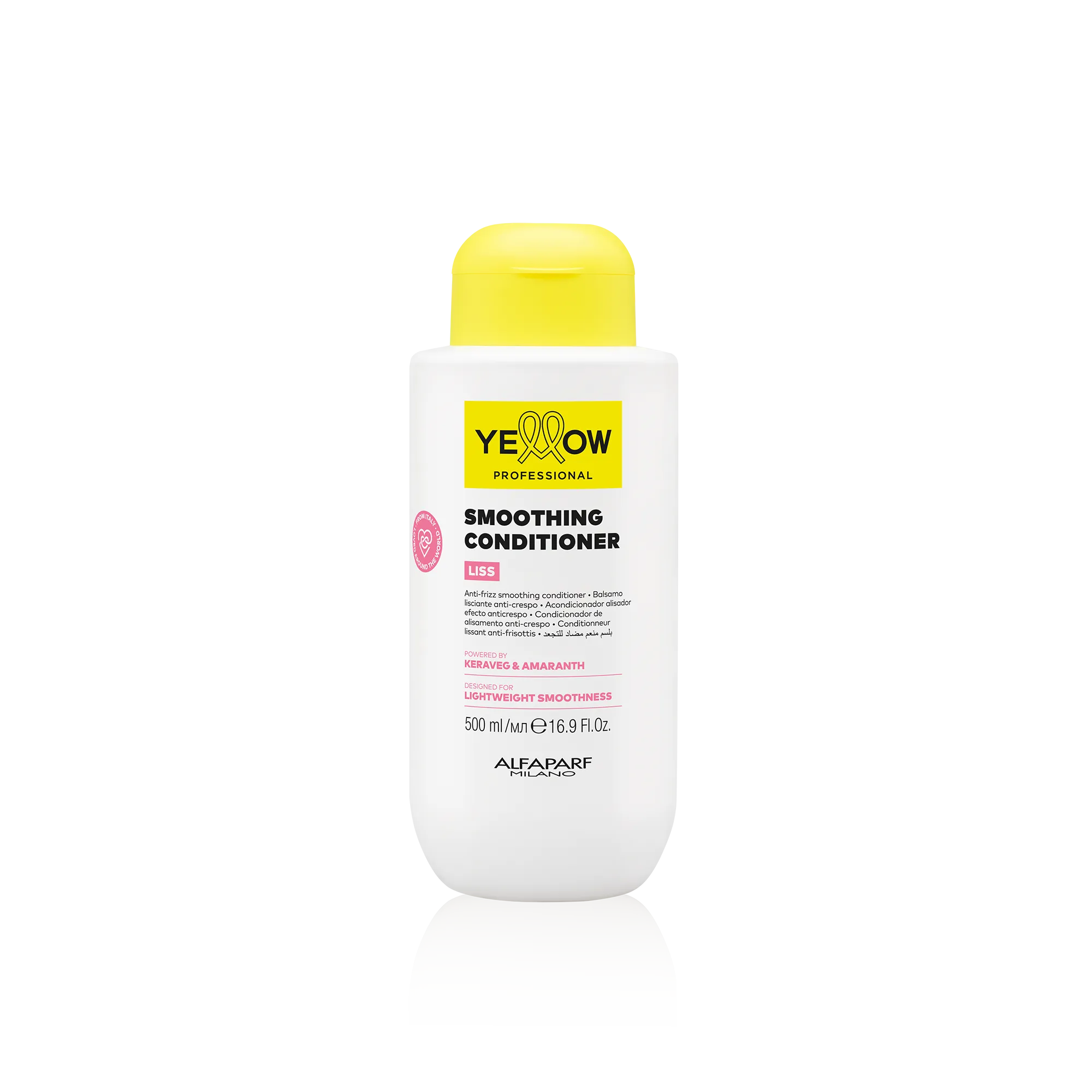 YELLOW Smoothing Conditioner alisador antifrizz en Panamá — NAZ Beauty Shop