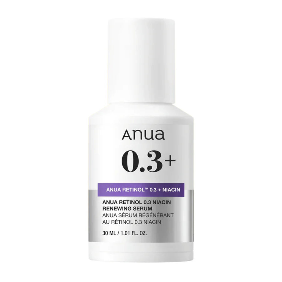 ANUA Retinol 0.3% + Niacin Renewing Serum | K-Beauty Skincare | Panamá | NAZ Beauty