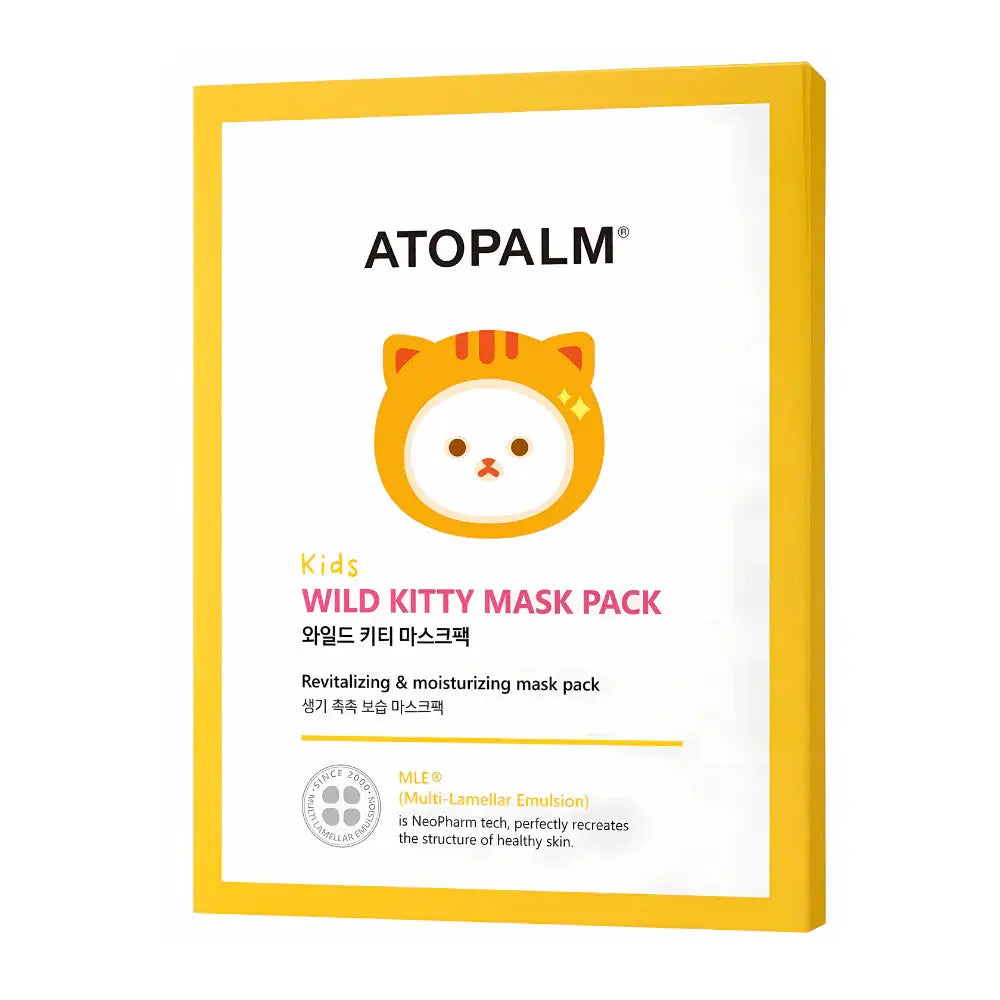 ATOPALM Kids Wild Kitty Masck Pack NAZ Beauty Shop Panama