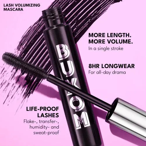 BUXOM Lash Mascara-Blackest Black 11ml/0.37 fl. oz. NAZ Beauty Shop Panama