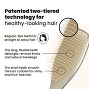 TANGLE TEEZER Ultimate Detangler - Chrome NAZ Beauty Shop Panama
