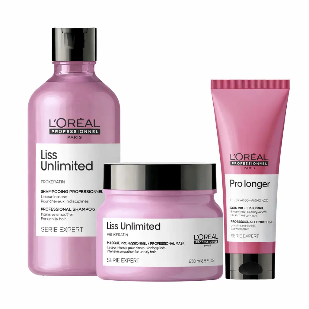 Bundle L'Oréal Professionnel Anti-Frizz y Puntas Fuertes - rutina completa Panamá