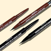 MOIRA Double Ended Gel & Liquid Liner NAZ Beauty Shop Panama