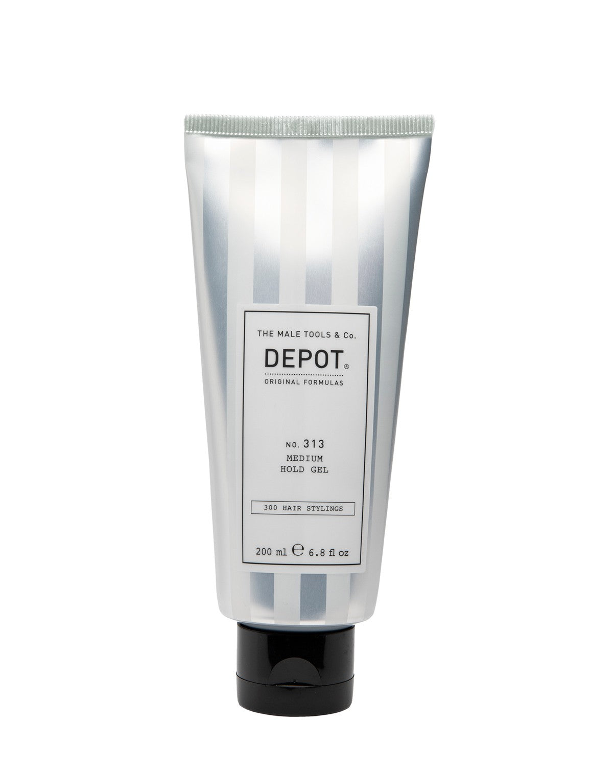DEPOT 313 Medium Hold Gel 200ml – Gel de Fijación Media para Hombre | MENCARE