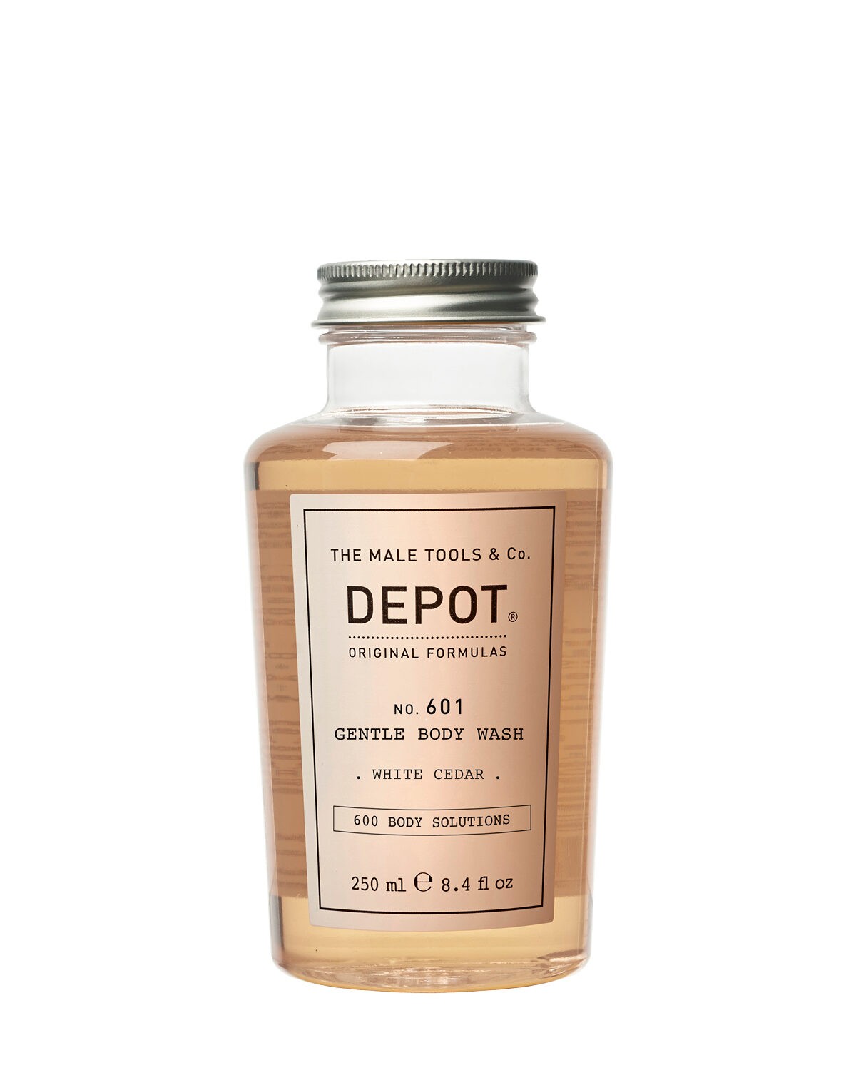 DEPOT 601 Gentle Body Wash White Cedar – Gel de Ducha Suave para Hombre | Mencare