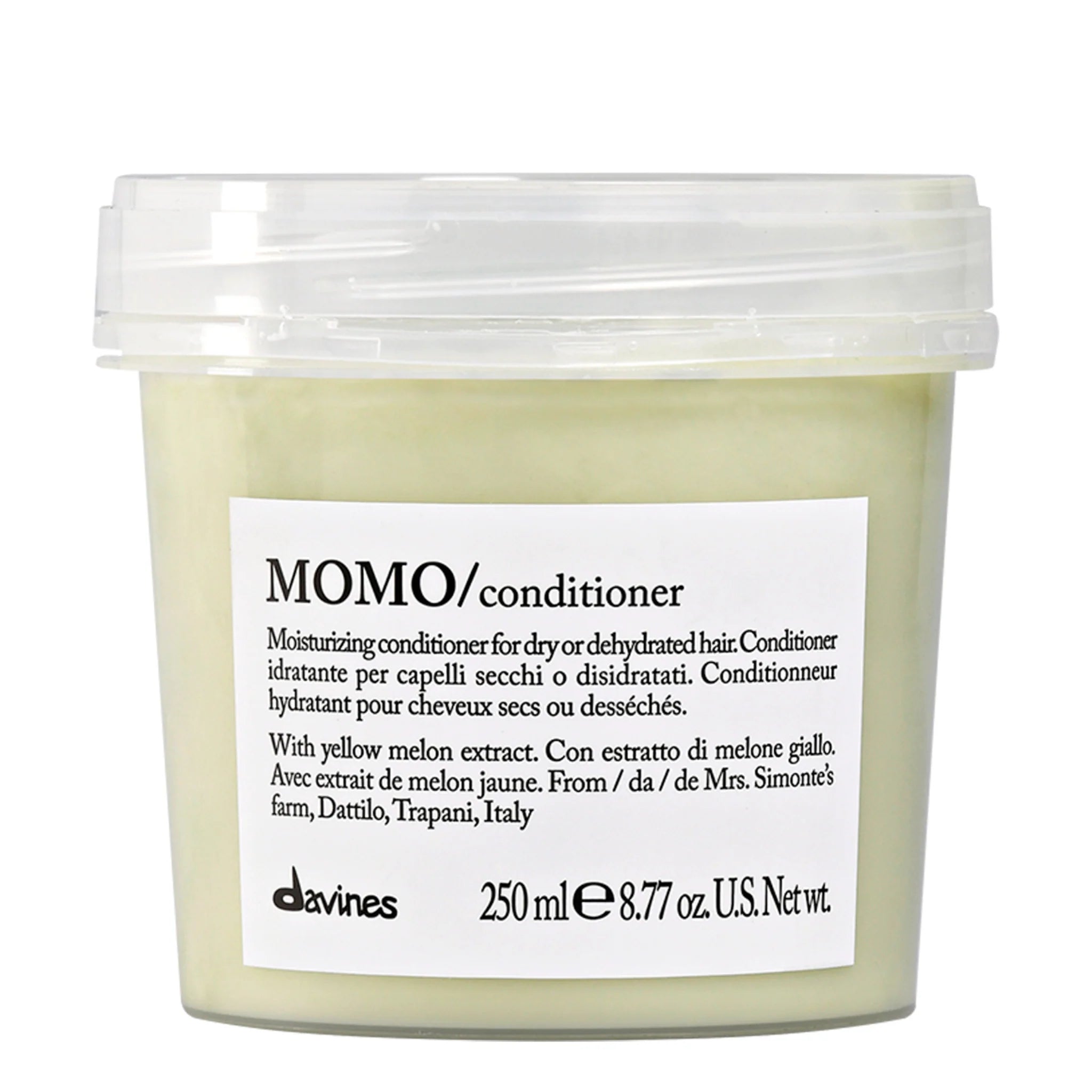 DAVINES Momo Conditioner 75ml y 250ml – Hidratación profunda e instantánea para cabello poroso | NAZ Beauty Panamá