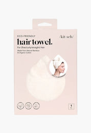 KITSCH Eco-friendly Hair Towel Turban - Toalla de microfibra