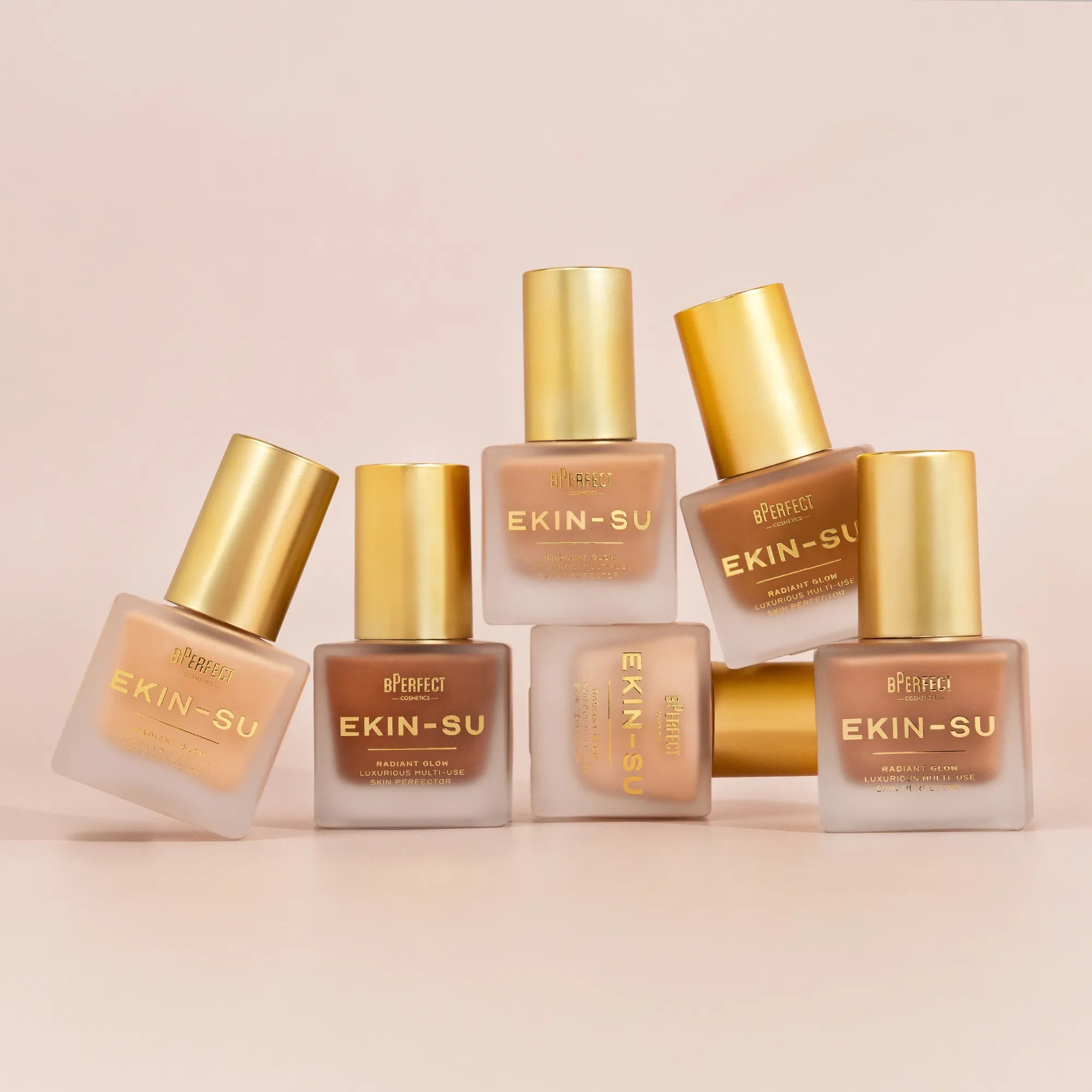 BPERFECT x Ekin Su Radiant Glow todos los tonos NAZ Beauty Shop Panama