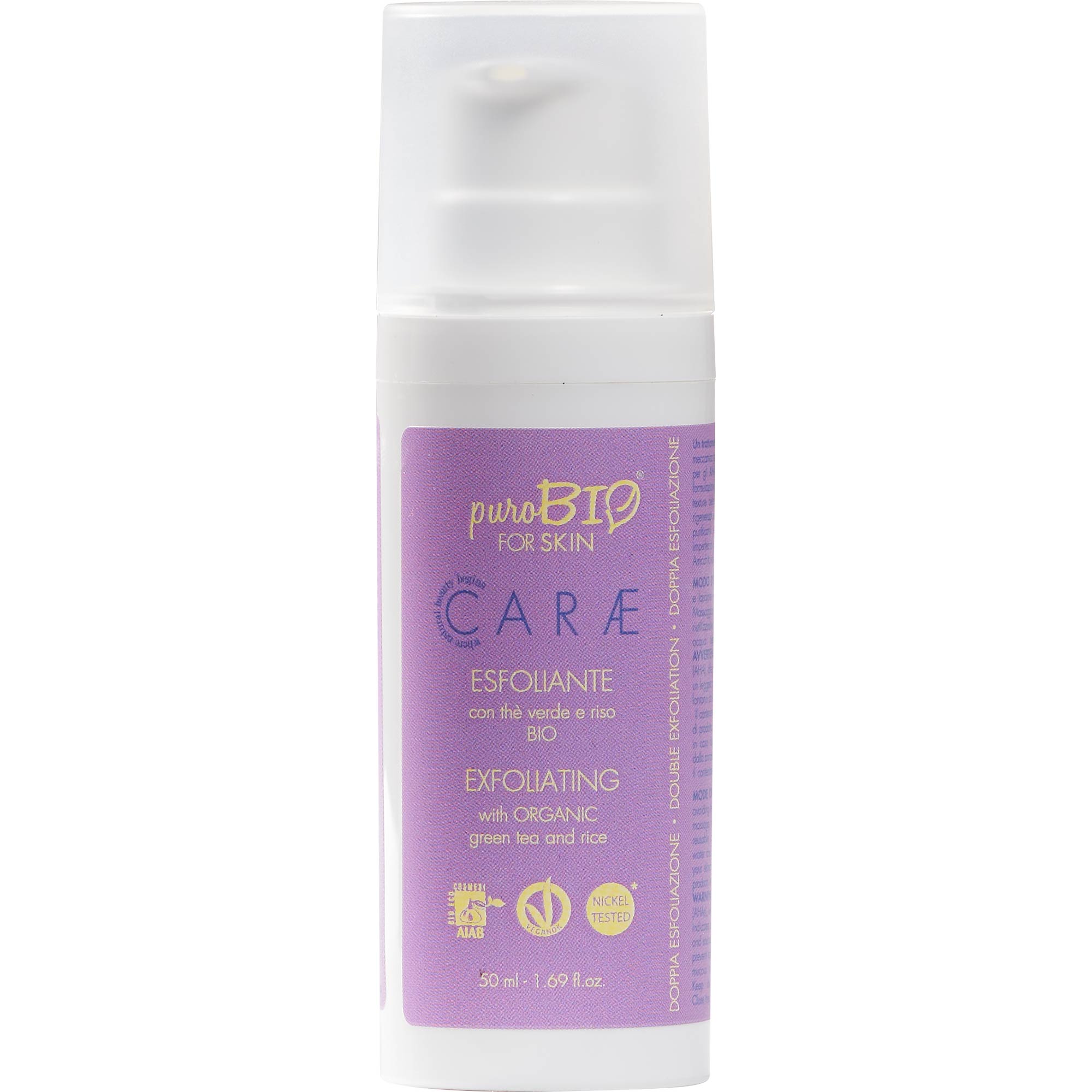 PUROBIO Exfoliant With Organic Green Tea and Rice