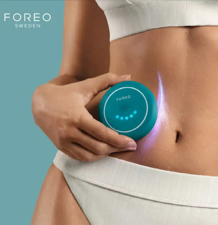 FOREO Bear 2 Body aplicacion abdomen microcorrientes firmeza anti-flacidez Panama comprar en NAZ Beauty Shop Panama