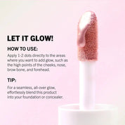 MOIRA Glow Show Liquid Highlighter NAZ Beauty Shop Panama