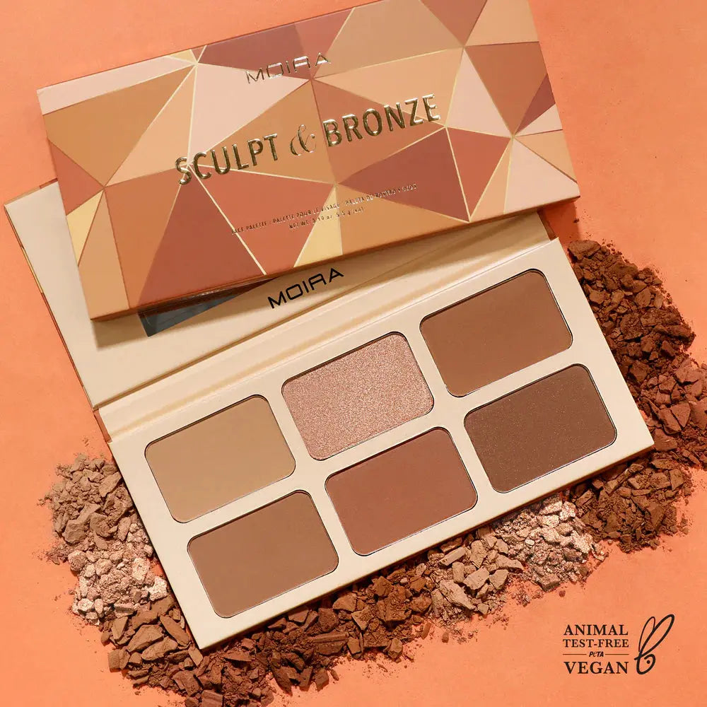 MOIRA Sculpt & Bronze Palette NAZ Beauty Shop Panama