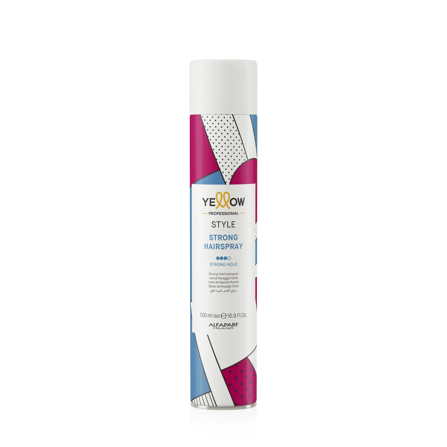 YELLOW Fijador Fuerte – Spray fijador profesional de cabello