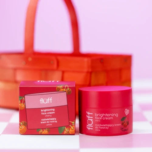 FLUFF Cherry Face Cream – Crema Facial Iluminadora de Cereza | SKINCARE