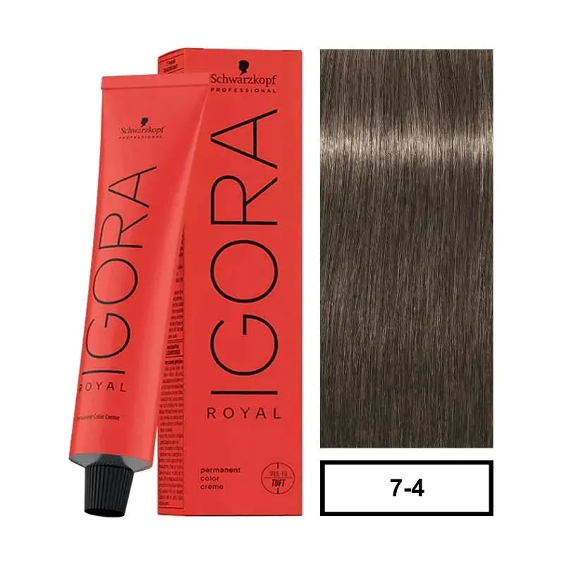 SCHWARZKOPF IGORA Royal Prf Tinte 7-4 NAZ Beauty Shop Panama
