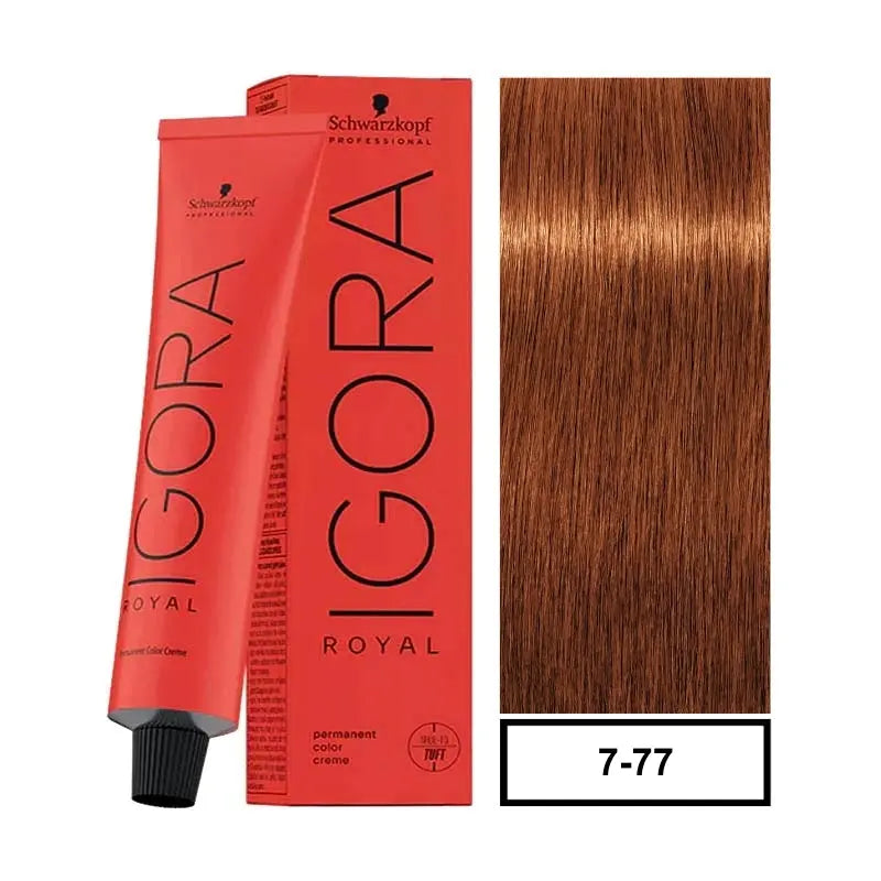 SCHWARZKOPF IGORA Royal Prf Tinte 7-77 NAZ Beauty Shop Panama