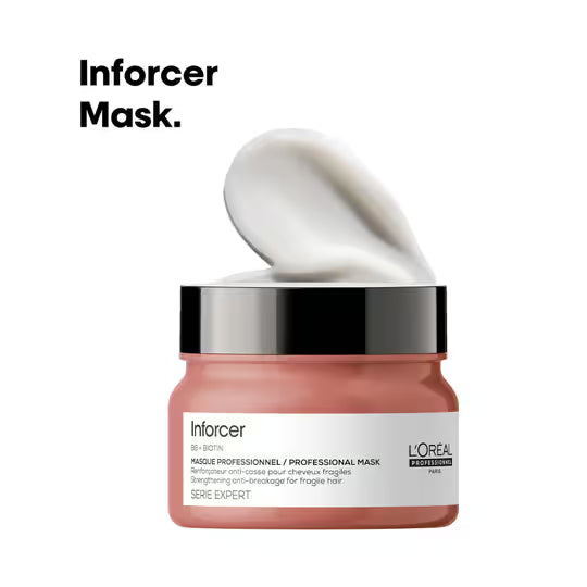 Resultados Inforcer Masque L'Oréal Professionnel cabello fortalecido y manejable