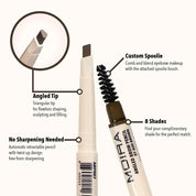 MOIRA Angled Brow Pencil NAZ Beauty Shop Panama